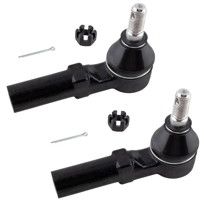 BOXI 2pcs Front Outer Tie Rod End Links Fit for Saturn L100 2001-2002