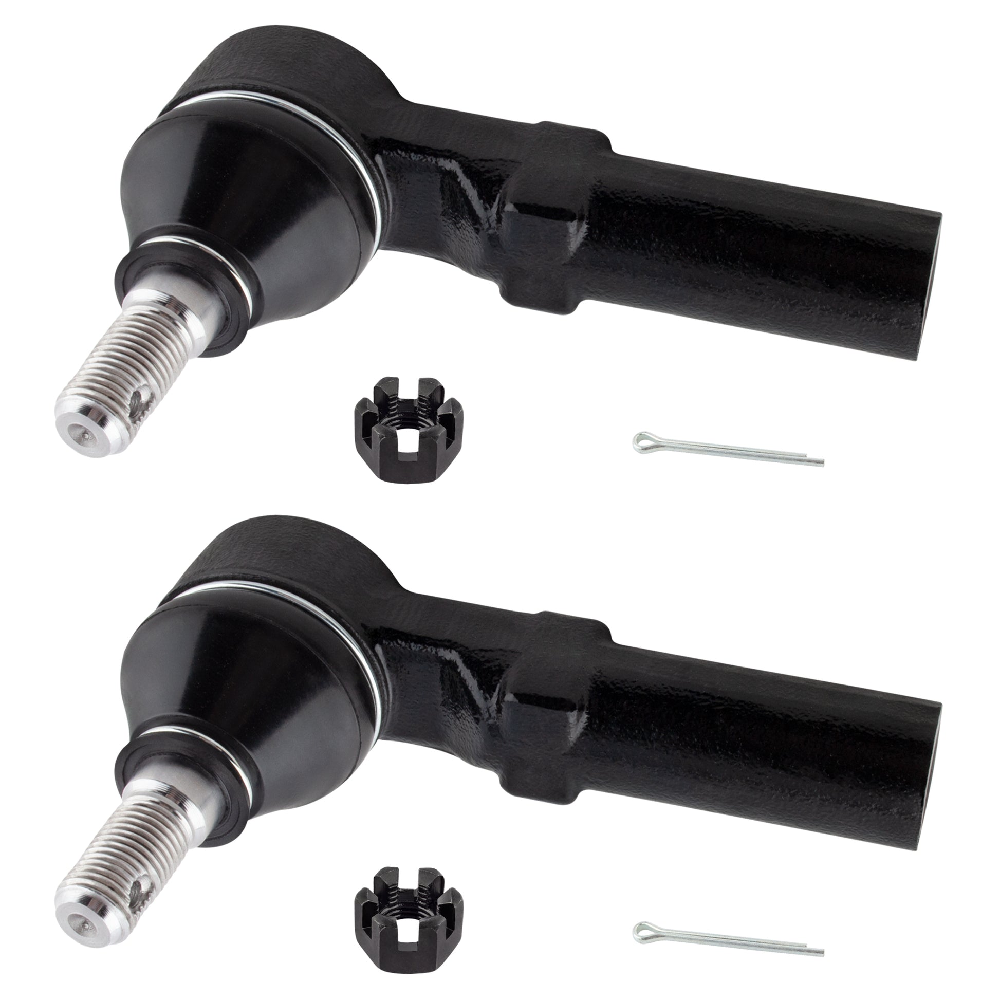 BOXI 2pcs Front Outer Tie Rod End Links Fit for Saturn L100 2001-2002 — product photo 2