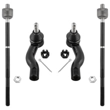 BOXI (Set of 4) Front Inner & Outer Tie Rod End fit for Scion tC 2005 2006 2007 2008 2009 2010