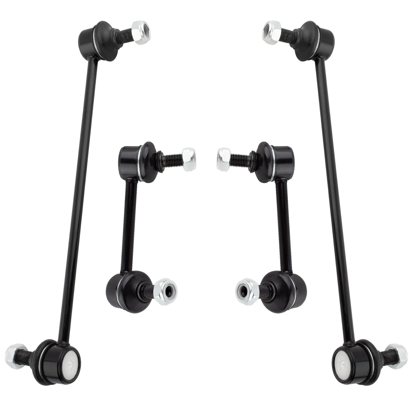 BOXI 4pcs Front & Rear Sway Bar Link Kit Fit for Scion tC 2005 2006 2007 2008 2009 2010 Coupe