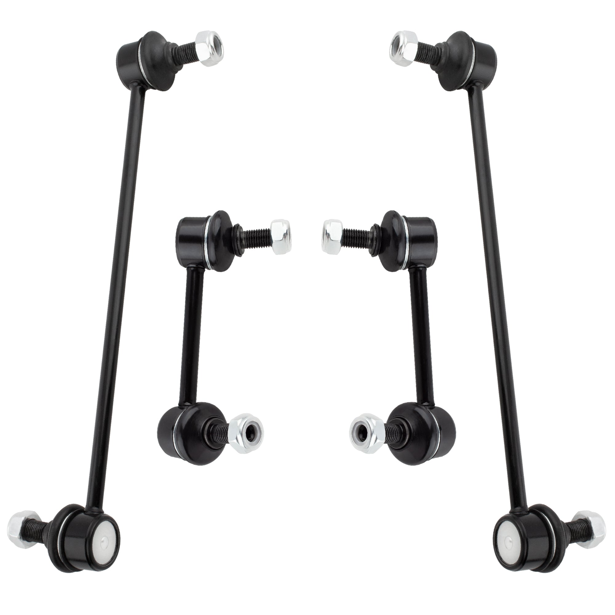 BOXI 4pcs Front & Rear Sway Bar Link Kit Fit for Scion tC 2005 2006 2007 2008 2009 2010 Coupe