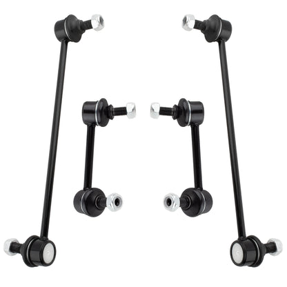 BOXI 4pcs Front & Rear Sway Bar Link Kit Fit for Scion tC 2005 2006 2007 2008 2009 2010 Coupe