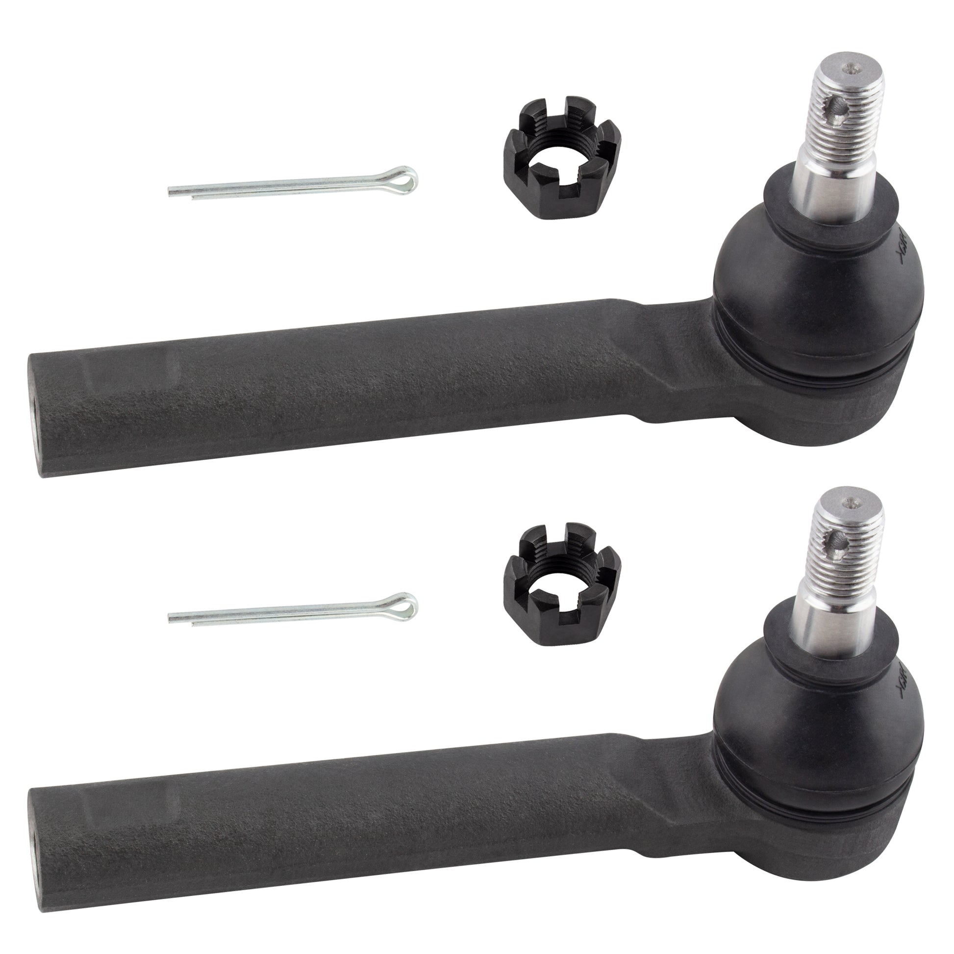 BOXI 2pcs Front Outer Tie Rod End Links Fit for Saab 9-2X 2005-2006