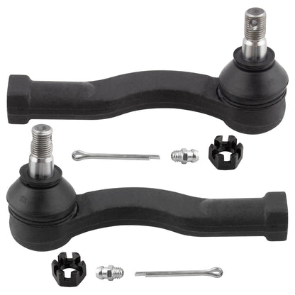 BOXI 2pcs Front Outer Tie Rod End Links Fit for Subaru Impreza 1993 1994 1995 FWD Only
