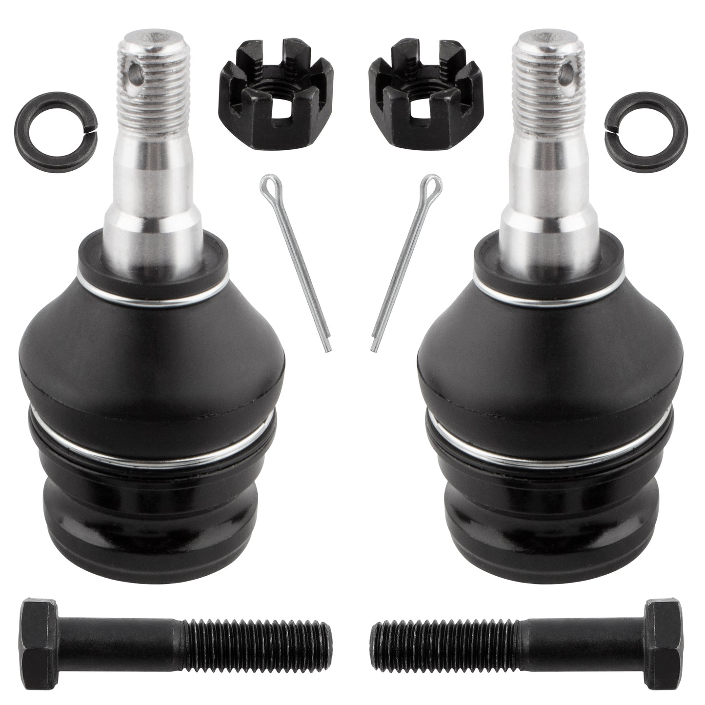 BOXI (Set of 8) Front & Rear Sway Bar Links + Front Lower Ball Joints Tie Rods fit for Subaru — product photo 4