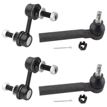 BOXI 4pcs Front Sway Bar End Link Outer Tie Rod End Fit for Subaru B9 Tribeca 2006-2007 Forester