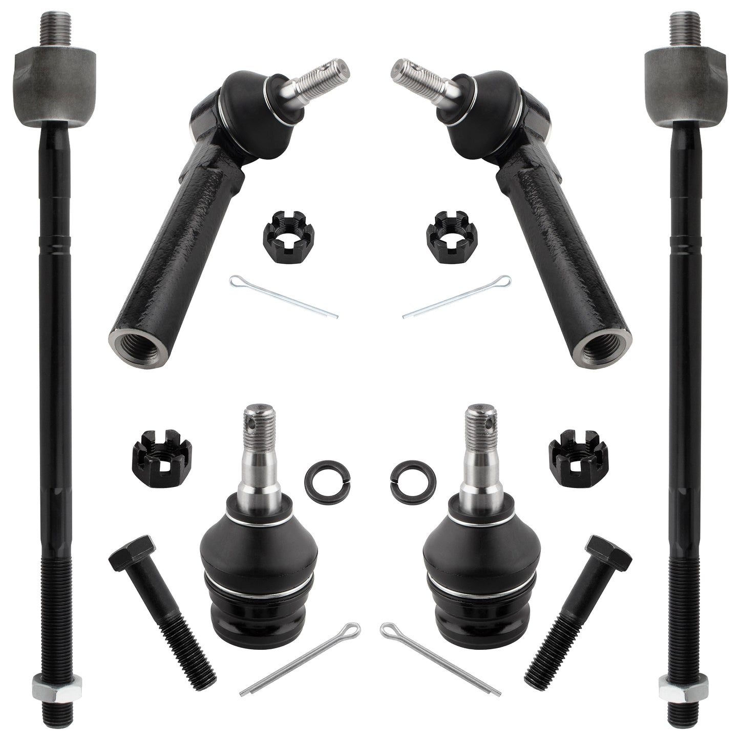 BOXI (Set of 6) Front Suspension Kit fit for Subaru Impreza 1998 1999 2000 2001 All Models