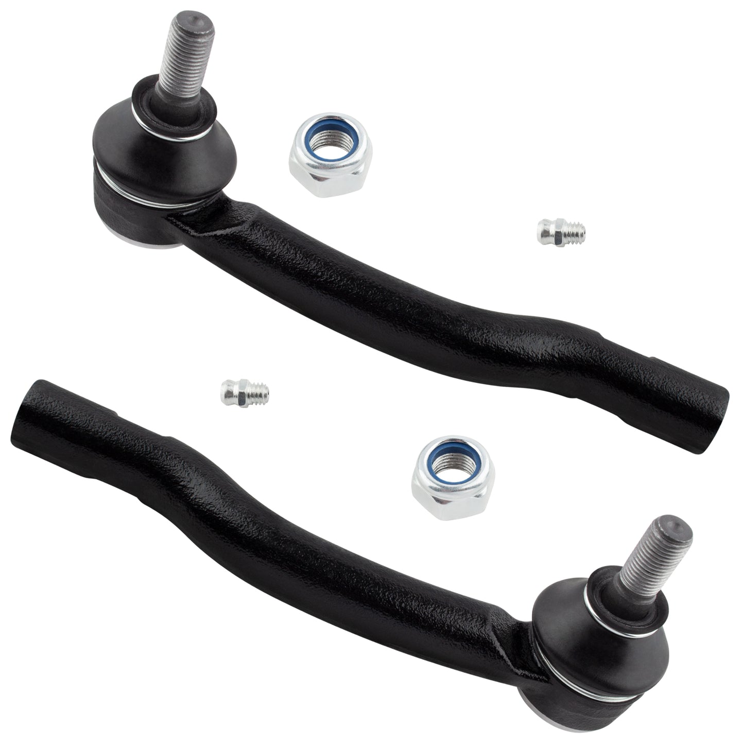 BOXI 2pcs Front Outer Tie Rod Ends Fit for Chevrolet Tracker 1999 2000 2001 2002 2003 2004