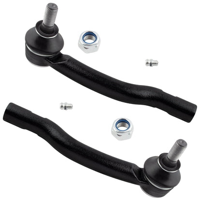 BOXI 2pcs Front Outer Tie Rod Ends Fit for Chevrolet Tracker 1999 2000 2001 2002 2003 2004
