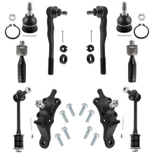 BOXI (Set of 10) Front Inner Outer Tie Rods Sway Bar Links Ball Joints kit Fit for Toyota 4Runner