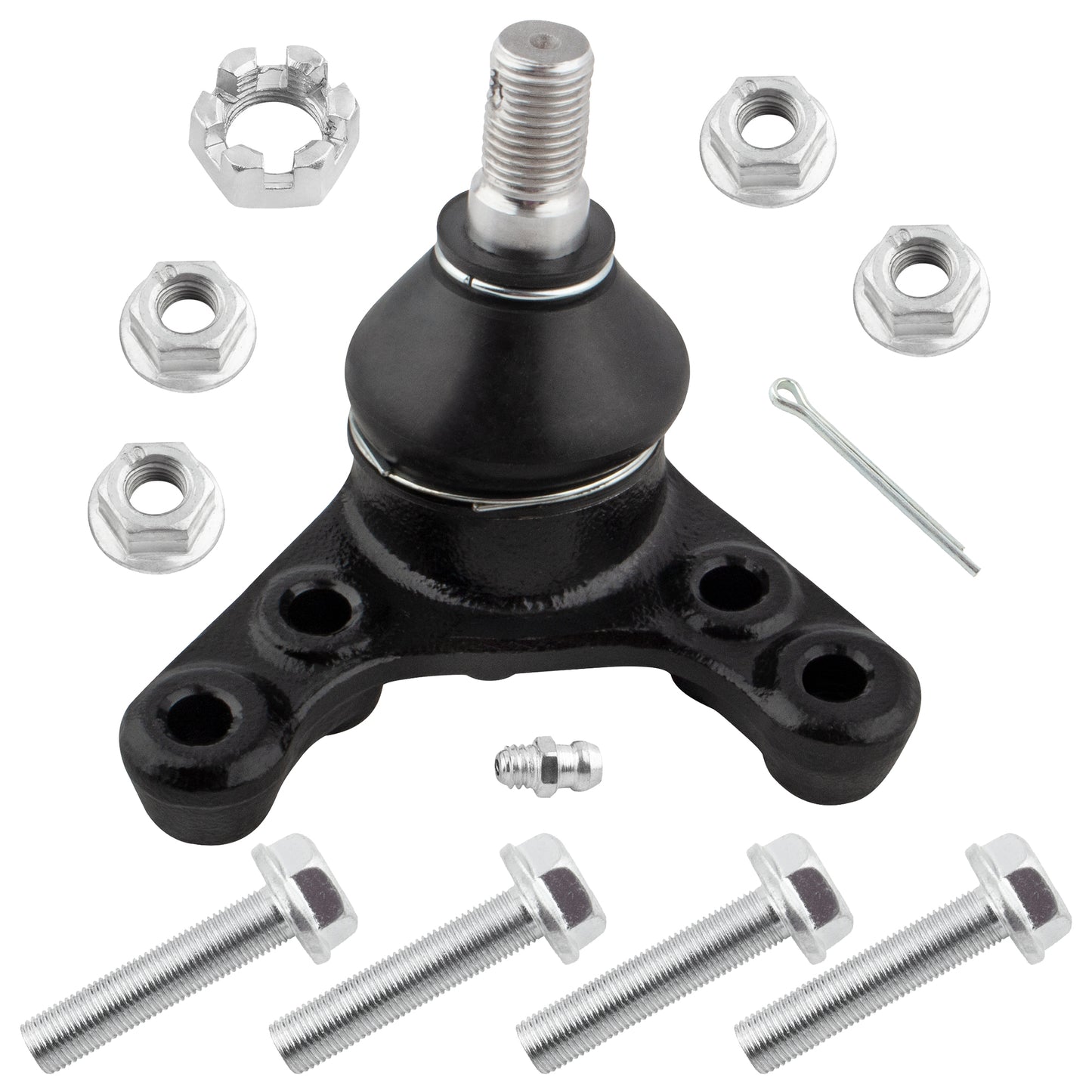 BOXI (Set of 6) Front Inner Tie Rod Ends + Upper & Lower Ball Joints Suspension Kit Fit for Toyota — product photo 5
