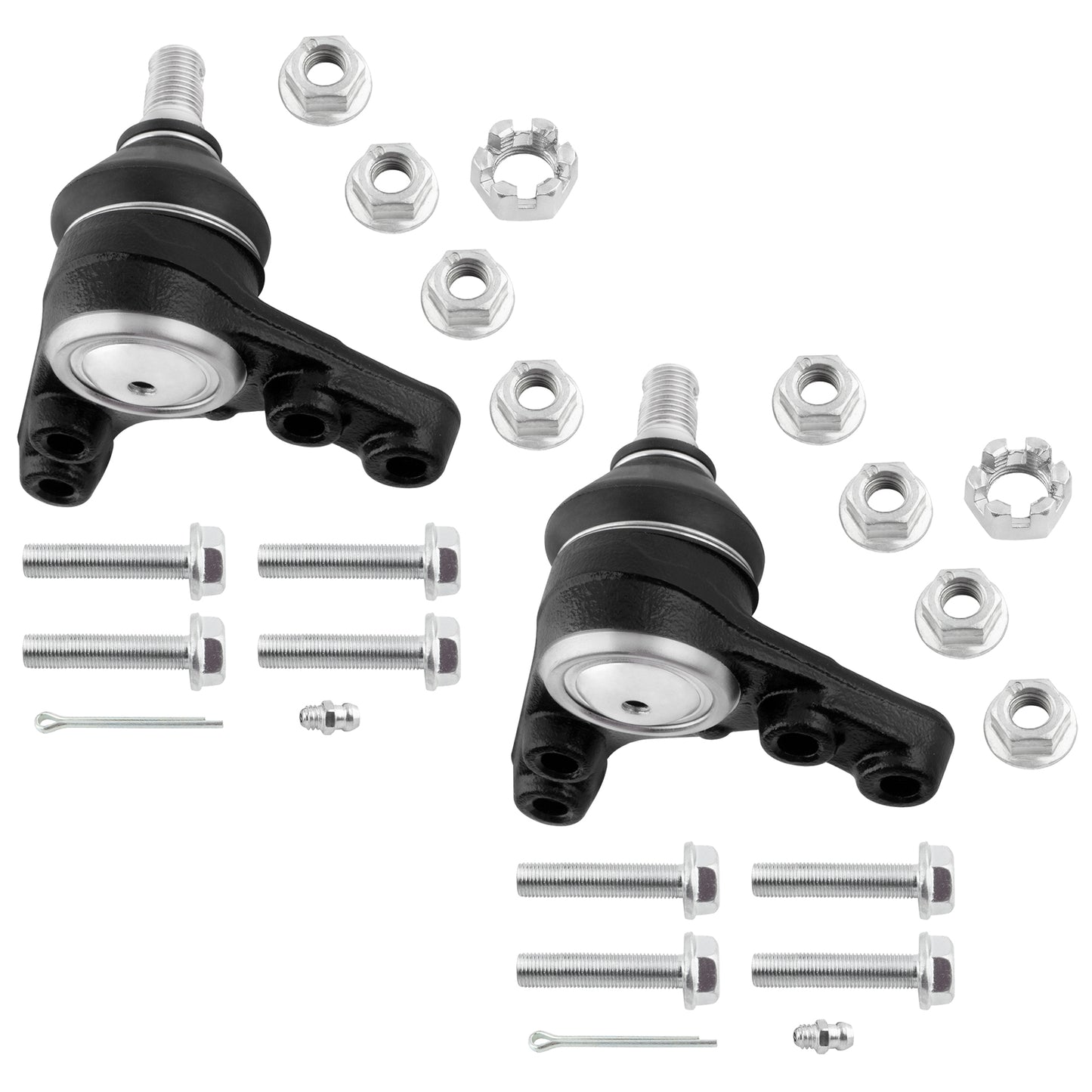 BOXI (Set of 8) Front Inner Tie Rod Ends + Sway Bar End Links + Upper & Lower Ball Joints Fit — product photo 3