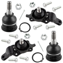 BOXI (Set of 4) Front Upper & Lower Ball Joints Fit for Toyota Tundra 2004 2005 2006