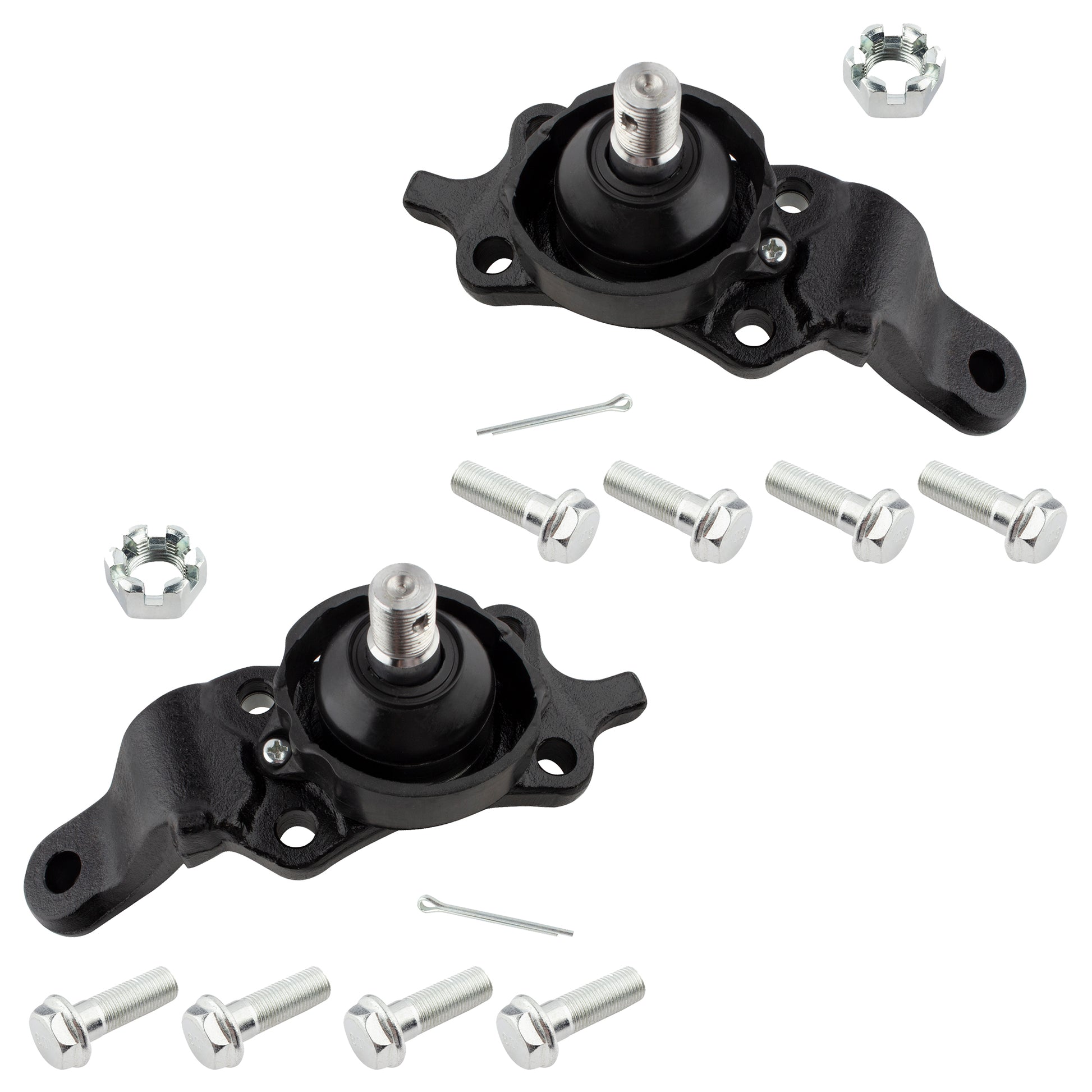 BOXI (Set of 6) Front Upper & Lower Ball Joints + Front Stabilizer Sway Bar Links Fit for Toyota — product photo 2