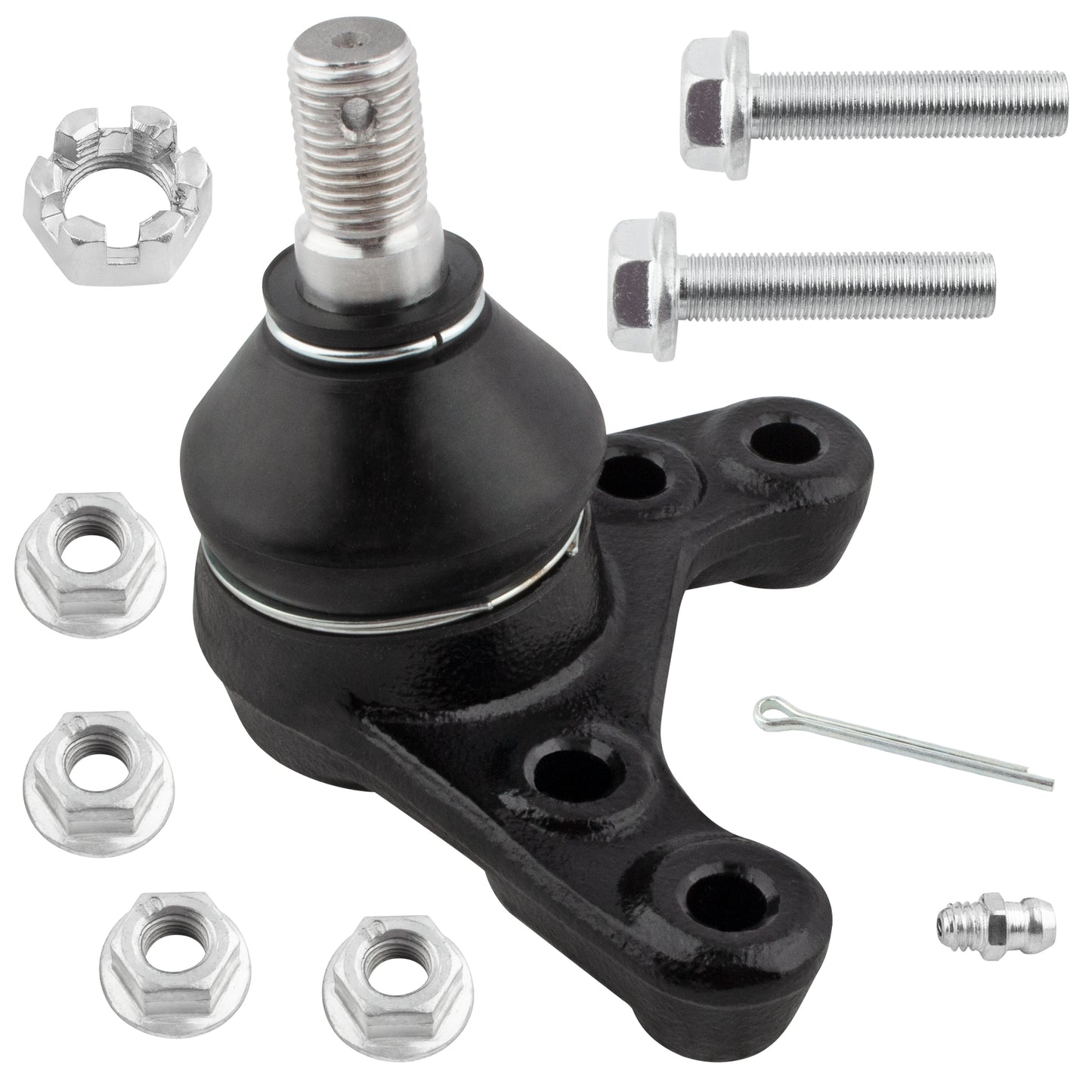 BOXI (Set of 6) Front Sway Bar End Links + Upper & Lower Ball Joints Fit for Toyota Tacoma 1998 — product photo 6