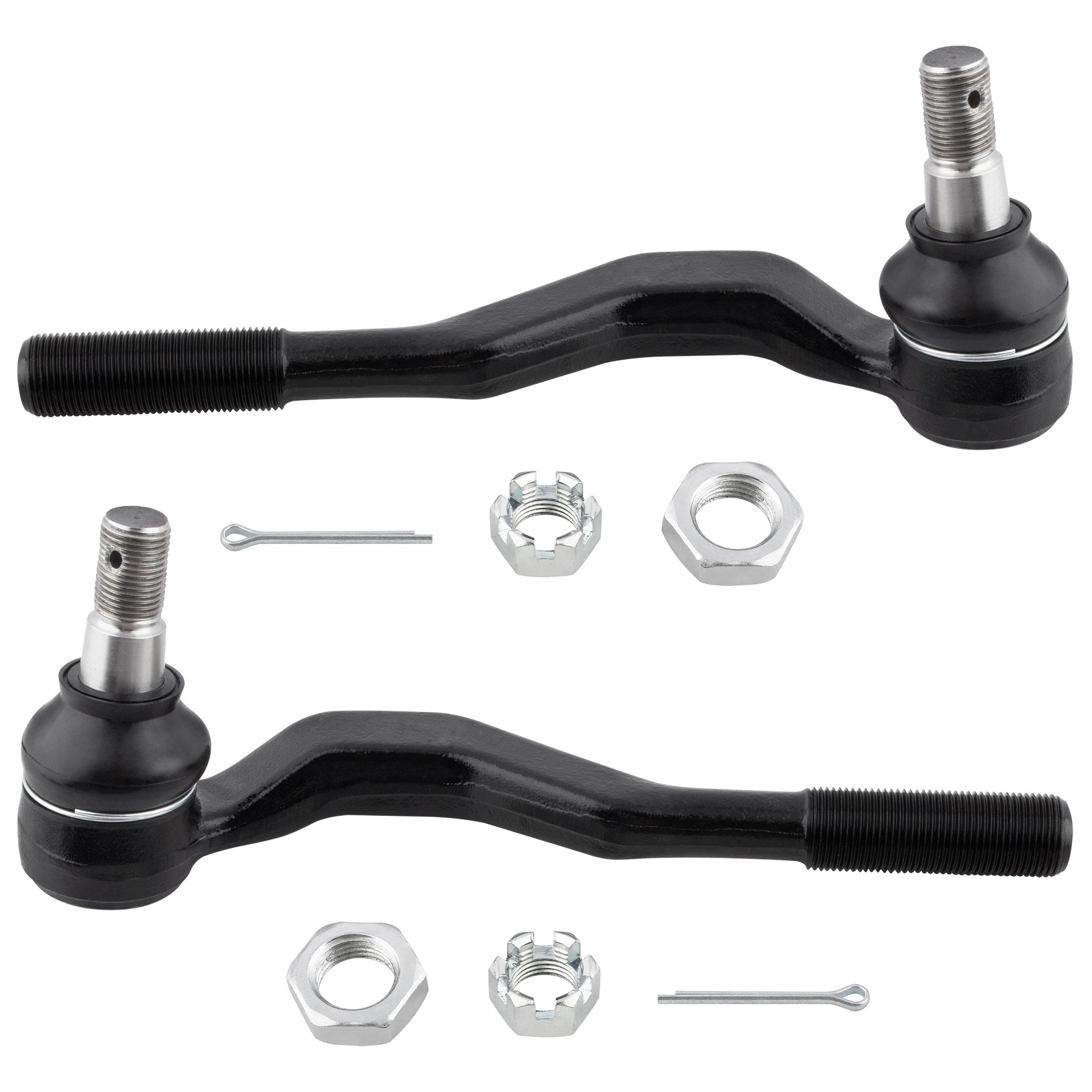BOXI 2pcs Front Outer Tie rod Ends Fit for Toyota Tacoma 1998 1999 2000 2001 2002 2003 2004 Pre