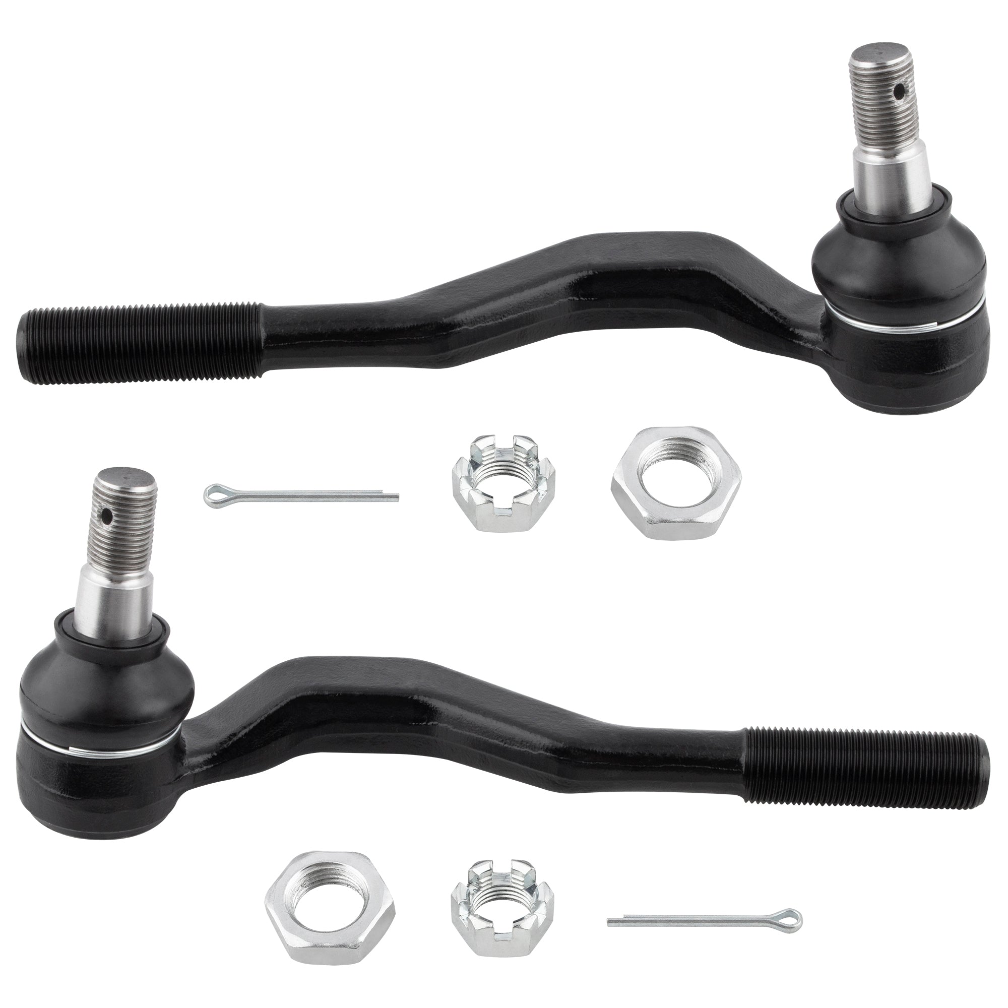 BOXI 2pcs Front Outer Tie rod Ends Fit for Toyota Tacoma 1998 1999 2000 2001 2002 2003 2004 Pre