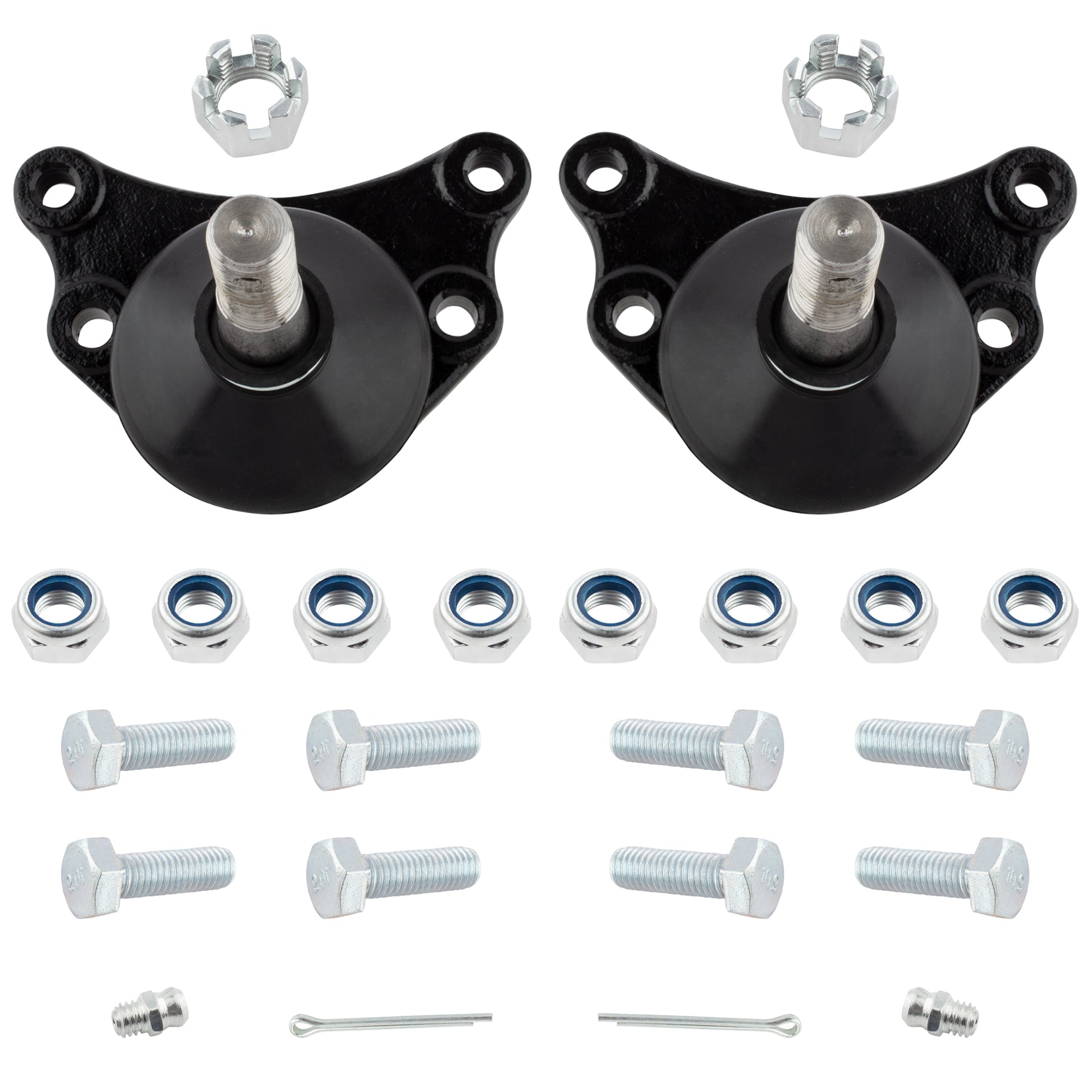 BOXI (Set of 6) Front Inner & Outer Tie Rod Ends + Upper Ball Joints Kit Fit for Toyota Pickup 1984 — product photo 3