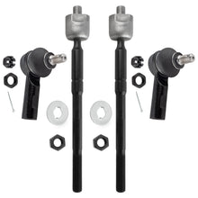BOXI 4pcs Front Inner Outer Tie Rod Ends Fit for Toyota Tacoma 1995 1996 1997 1998 1999 2000 2001