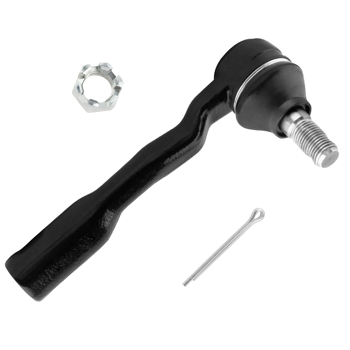 BOXI 2pcs Front Outer Tie Rod End Links Fit for Toyota Sequoia 2001 2002 3.4L 4.7L — product photo 2