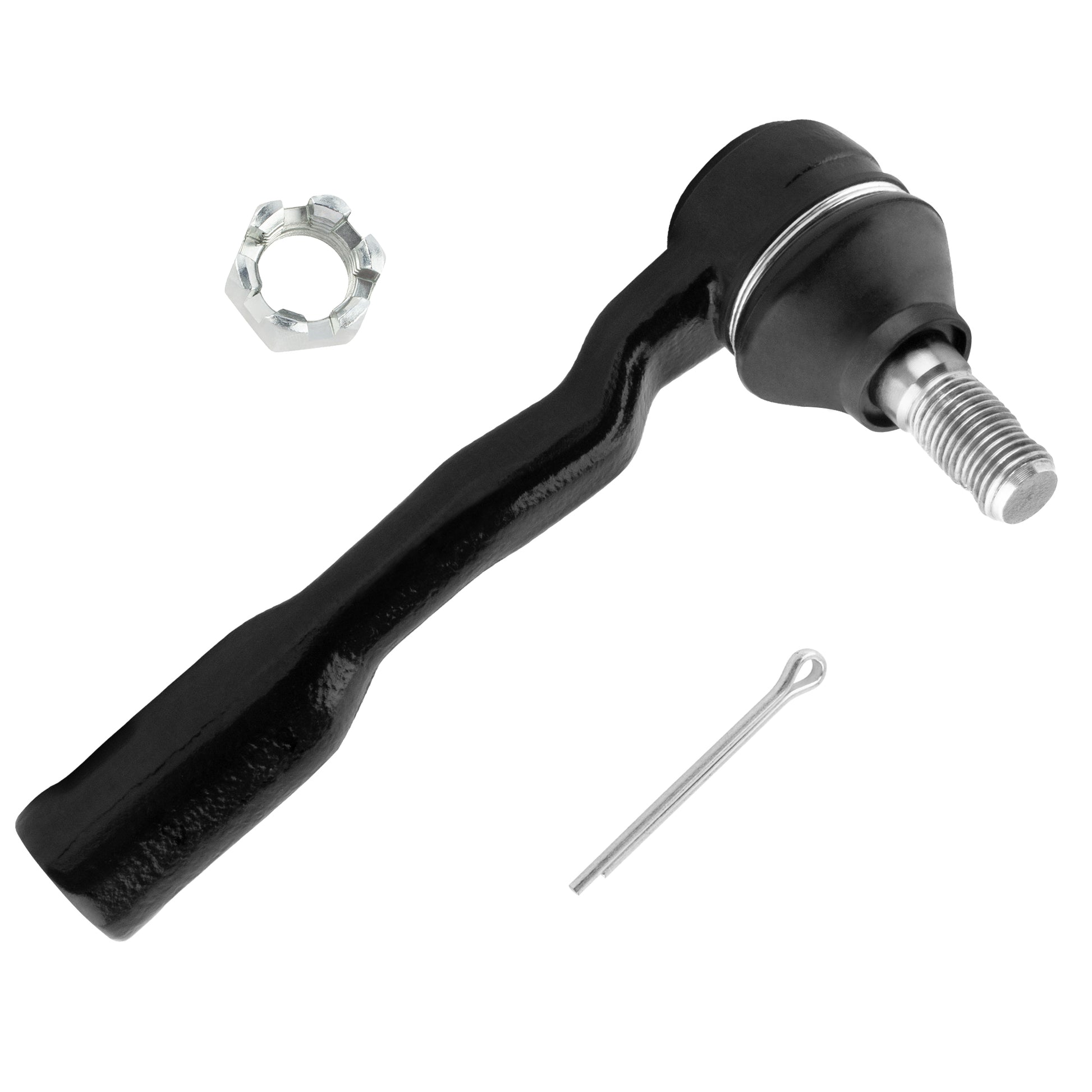 BOXI 2pcs Front Outer Tie Rod End Links Fit for Toyota Sequoia 2001 2002 3.4L 4.7L — product photo 2