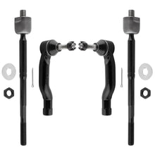 BOXI 4pcs Front Inner Outer Tie Rod End Kit Fit for Toyota Prius 2004 2005 2006 2007 2008 2009