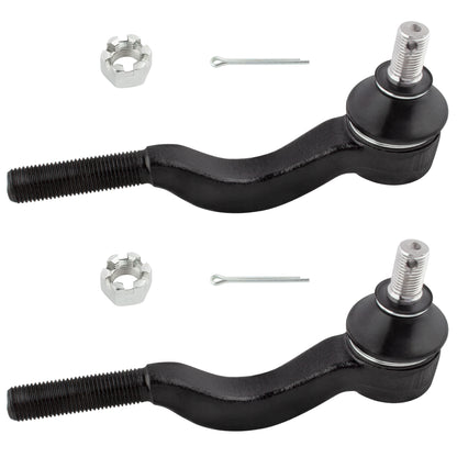 BOXI 2pcs Front Inner Tie Rod End Links Fit for Toyota Corolla 1980 1981 1982
