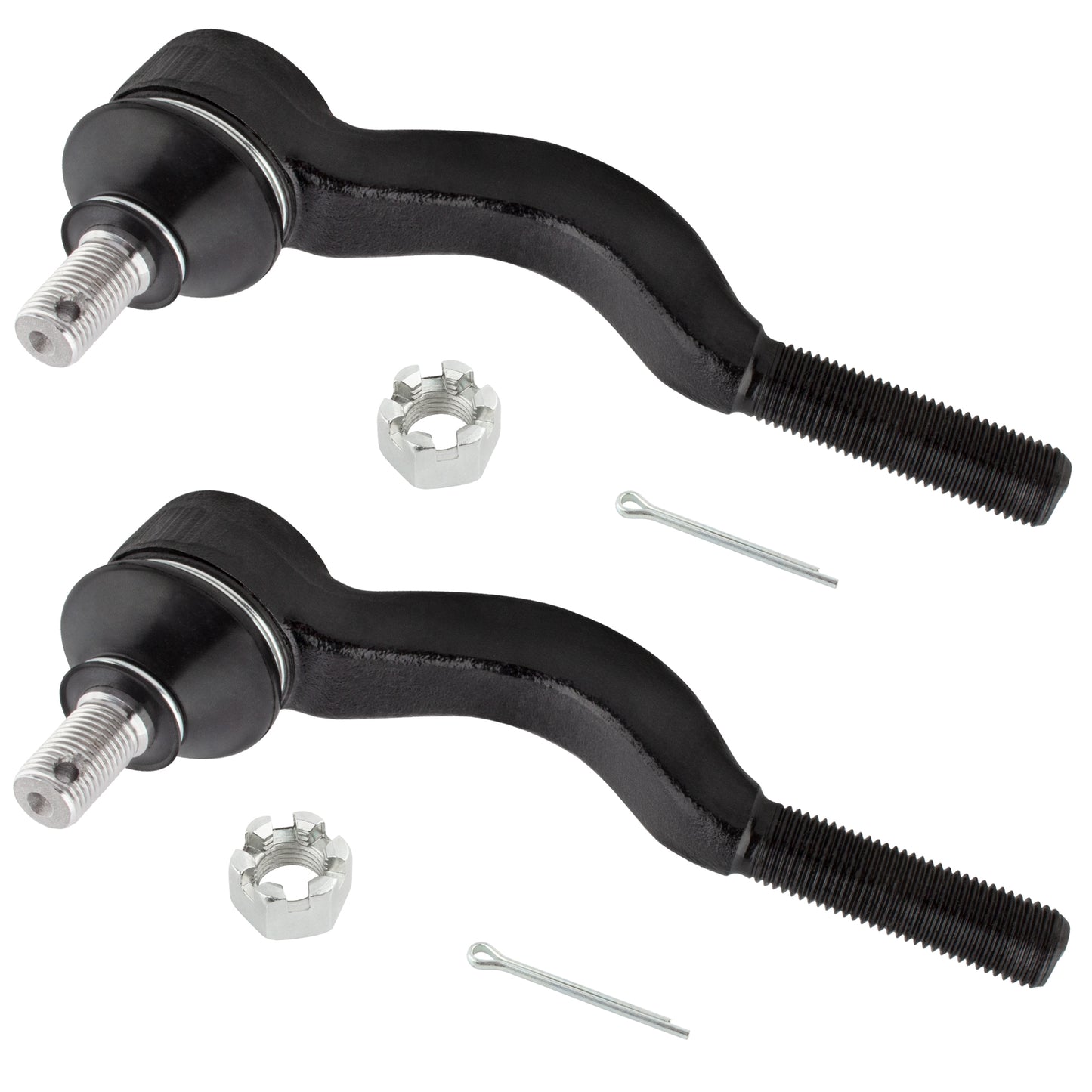 BOXI 2pcs Front Inner Tie Rod End Links Fit for Toyota Corolla 1980 1981 1982 — product photo 2