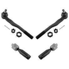 BOXI (Set of 4) Front Inner & Outer Tie Rod End Links Fit for Toyota 4Runner 1996 1997 1998 1999