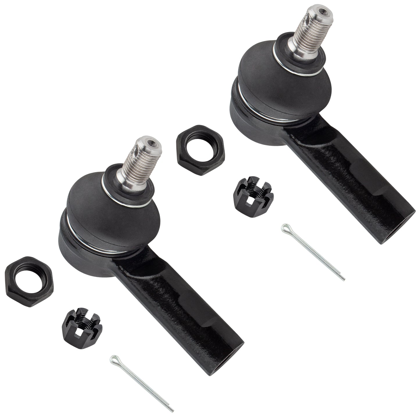 BOXI 2pcs Front Outer Tie Rod Ends Fit for Toyota Tacoma 1995 1996 1997 1998 1999 2000 2001 2002