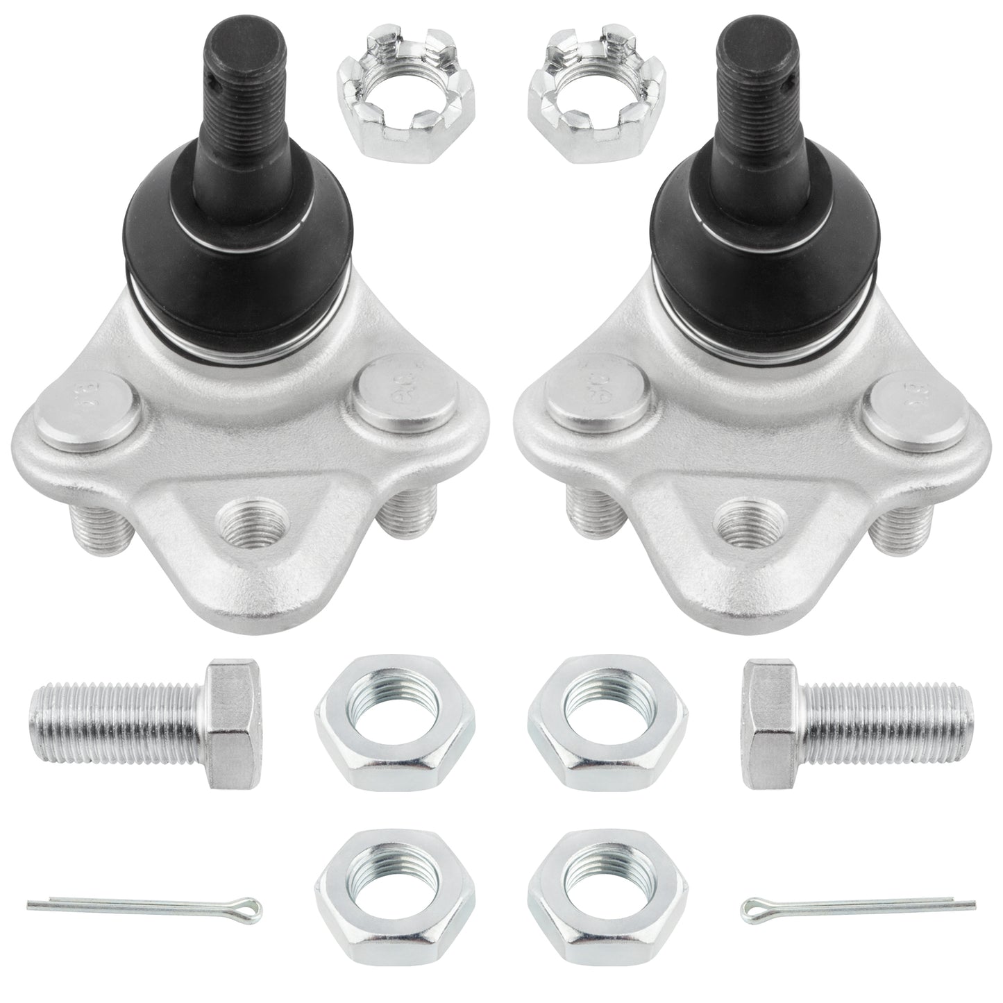 BOXI (Set of 8) Front Sway Bar Links + Lower Ball Joints + Inner Outer Tie Rod Ends Set Fit — product photo 3