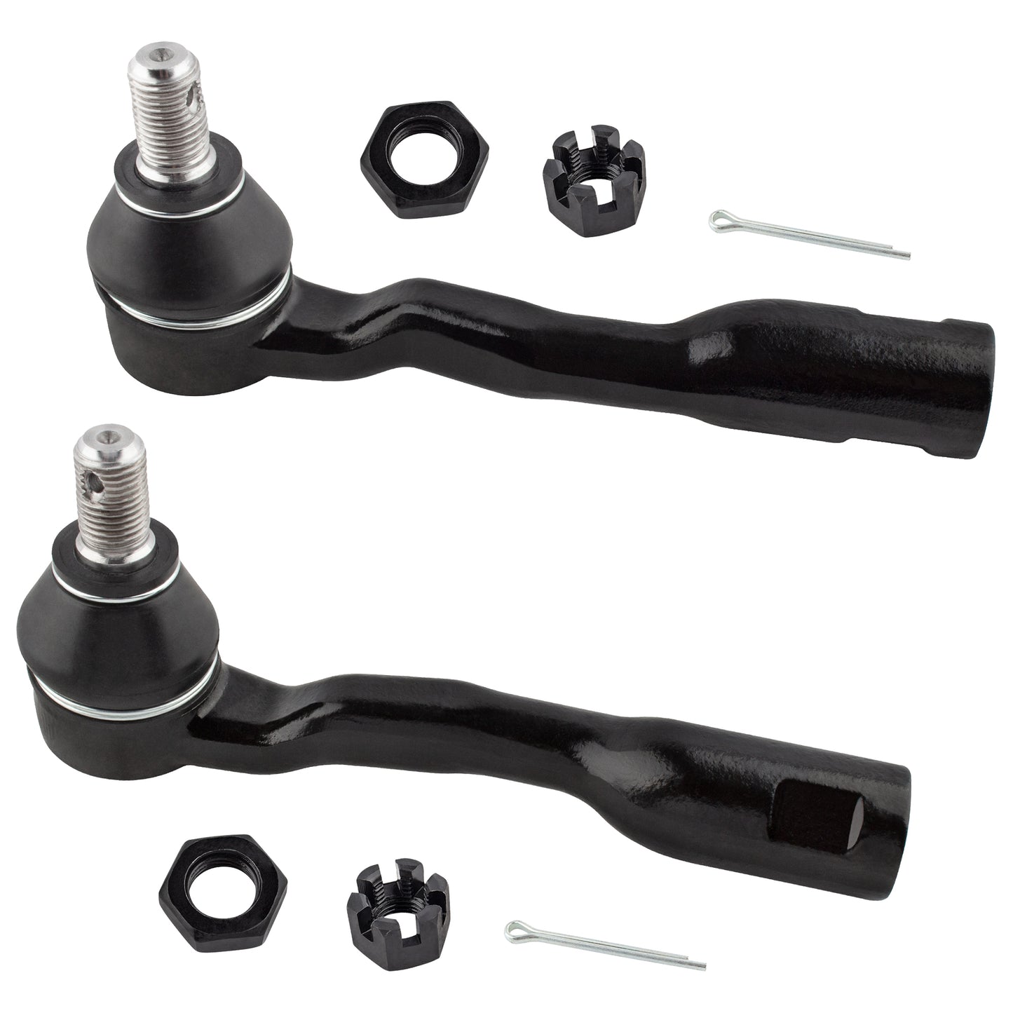 BOXI (Set of 6) Front Inner & Outer Tie Rod Ends + Front Upper Ball Joints Kit Fit for Toyota — product photo 2