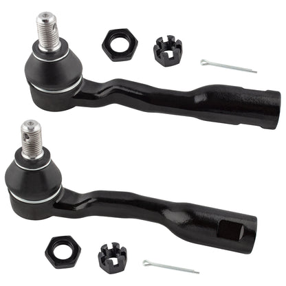 BOXI (Set of 6) Front Inner & Outer Tie Rod Ends + Front Upper Ball Joints Kit Fit for Toyota — product photo 2