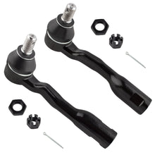 BOXI 2pcs Front Outer Tie Rod End Links Fit for Toyota Sequoia 2003 2004 2005 2006 2007
