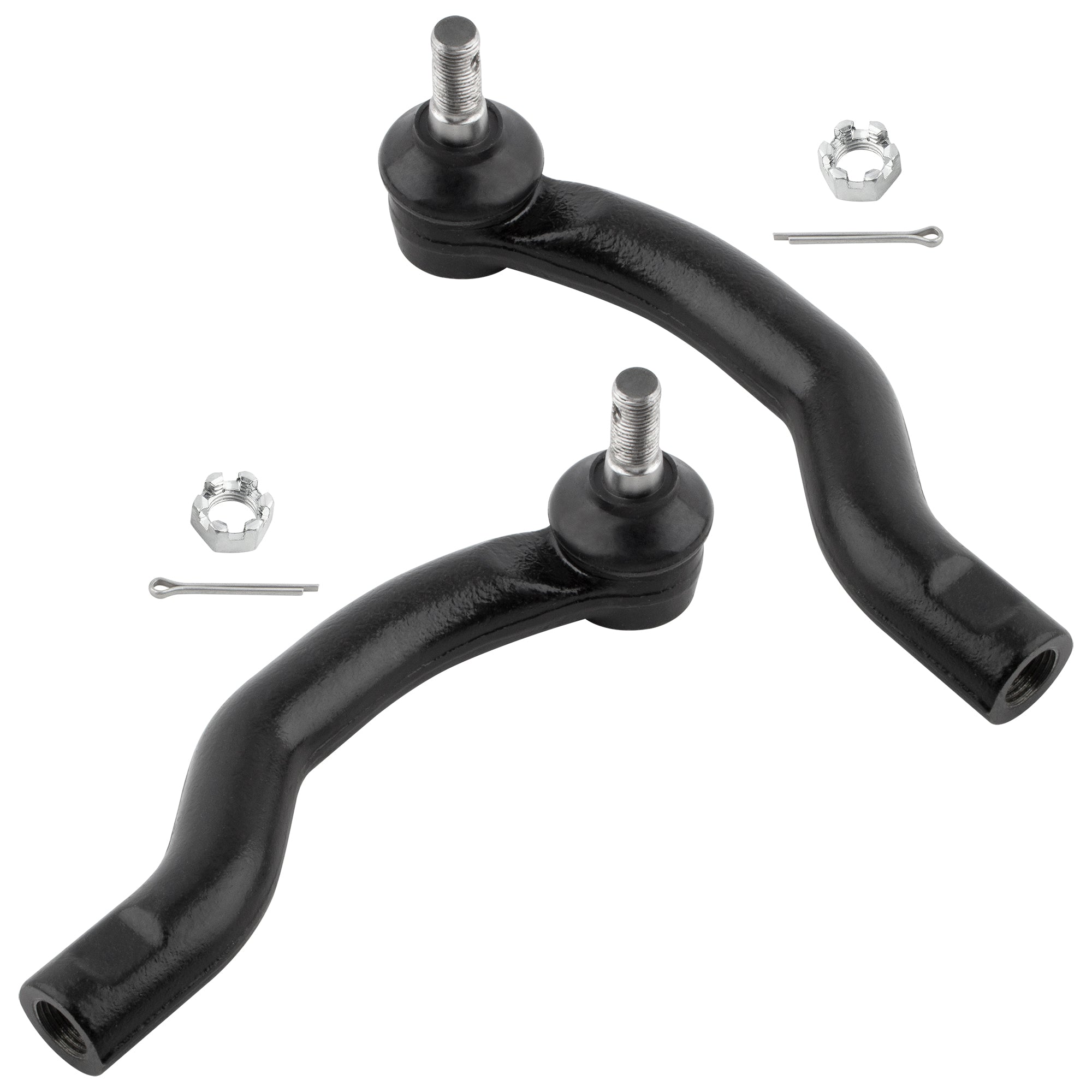 BOXI 2pcs Front Outer Tie Rod Ends Fit for Toyota Rav4 2006-2019