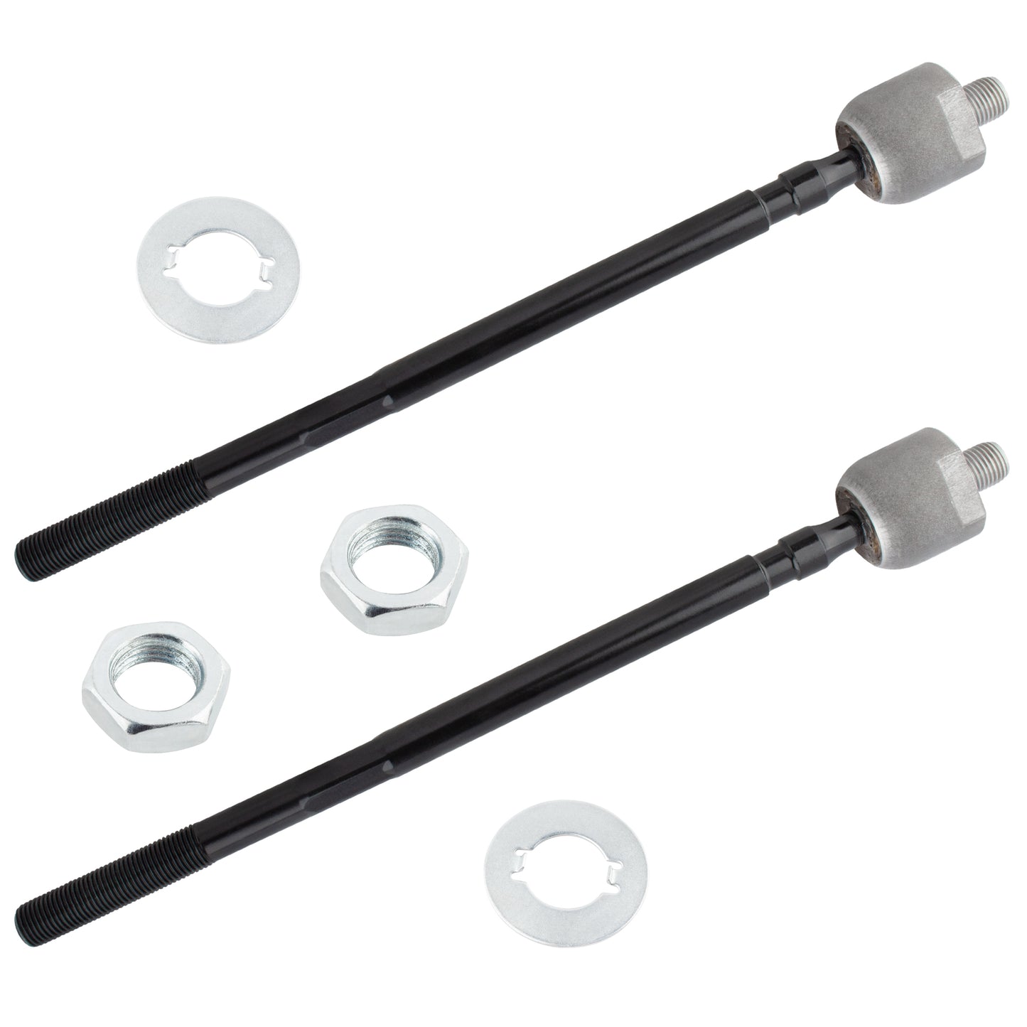 BOXI 4pcs Front Inner and Outer Tie Rod End Links Fit for Geo Prizm 1989 1990 1991 1992 — product photo 3