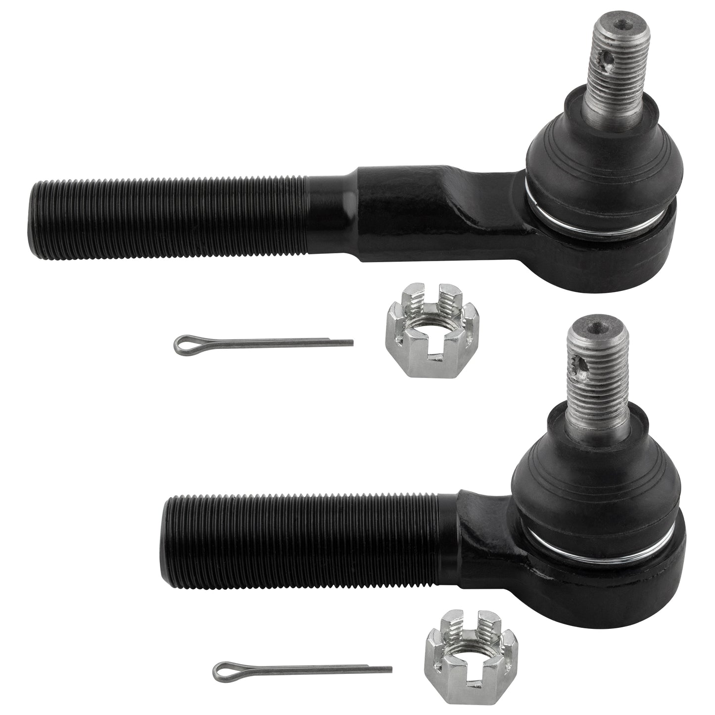 BOXI 2pcs Front Outer Tie Rods Fit for Lexus LX450 1996 1997