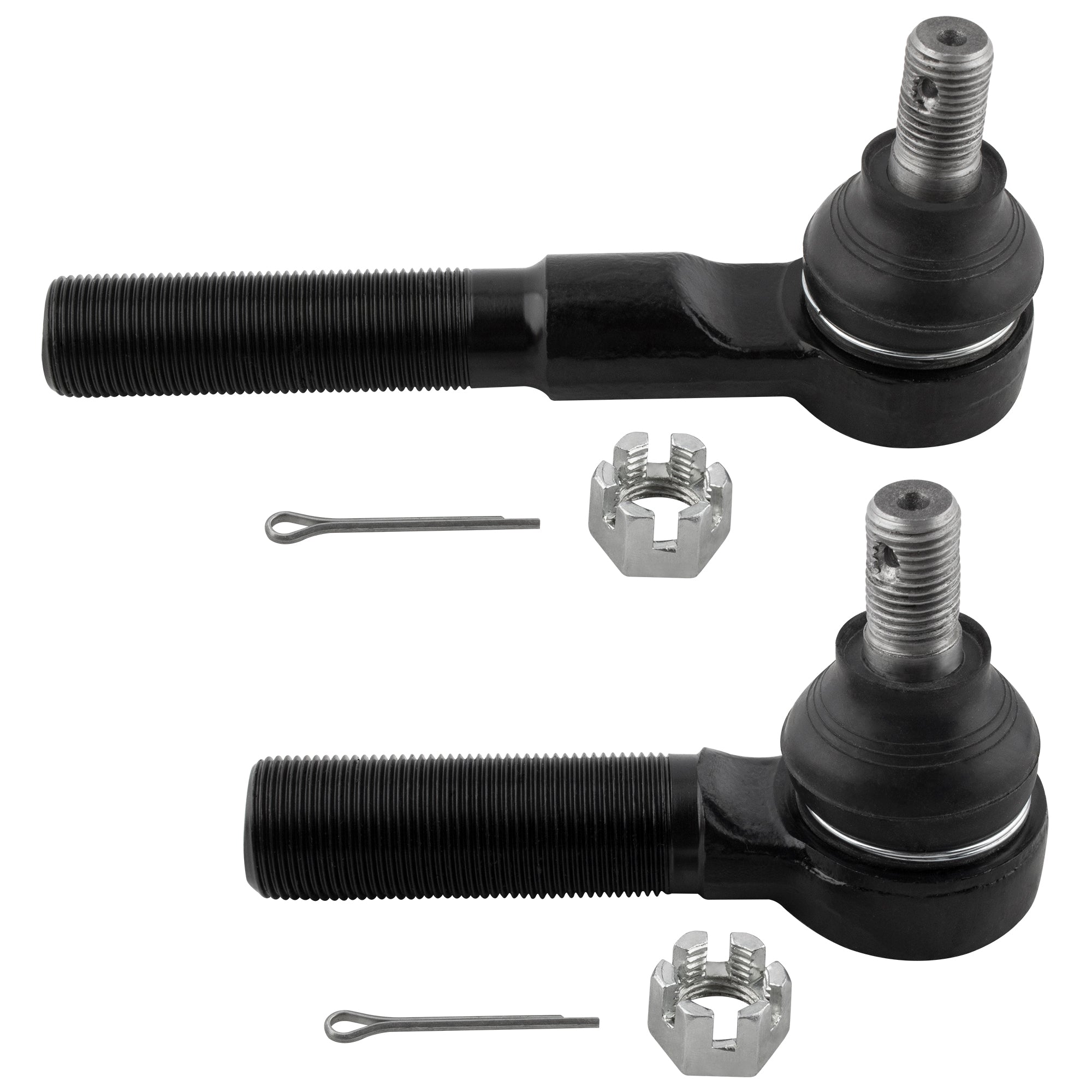 BOXI 2pcs Front Outer Tie Rods Fit for Lexus LX450 1996 1997