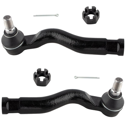 BOXI 2pcs Front Outer Tie Rod End Links Fit for Toyota Sequoia 2008-2020 — product photo 2