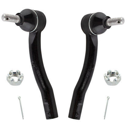 BOXI 2pcs Front Outer Tie Rods Fit for Toyota Corolla 2003 2004 2005 2006 2007 2008 Sedan 4-Door — product photo 2
