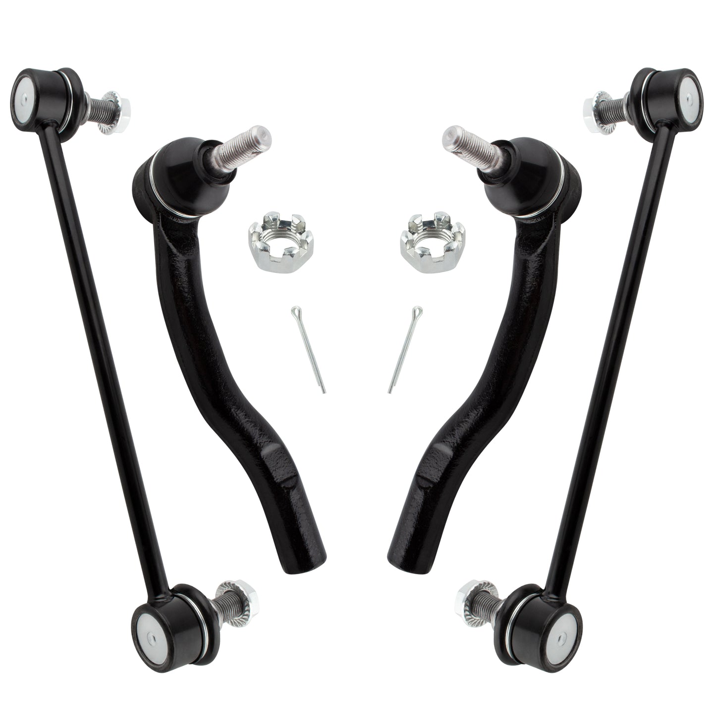 BOXI 4pcs Front Sway Bar End Links Outer Tie Rods Fit for Toyota Camry 2007 2008 2009 2010 2011