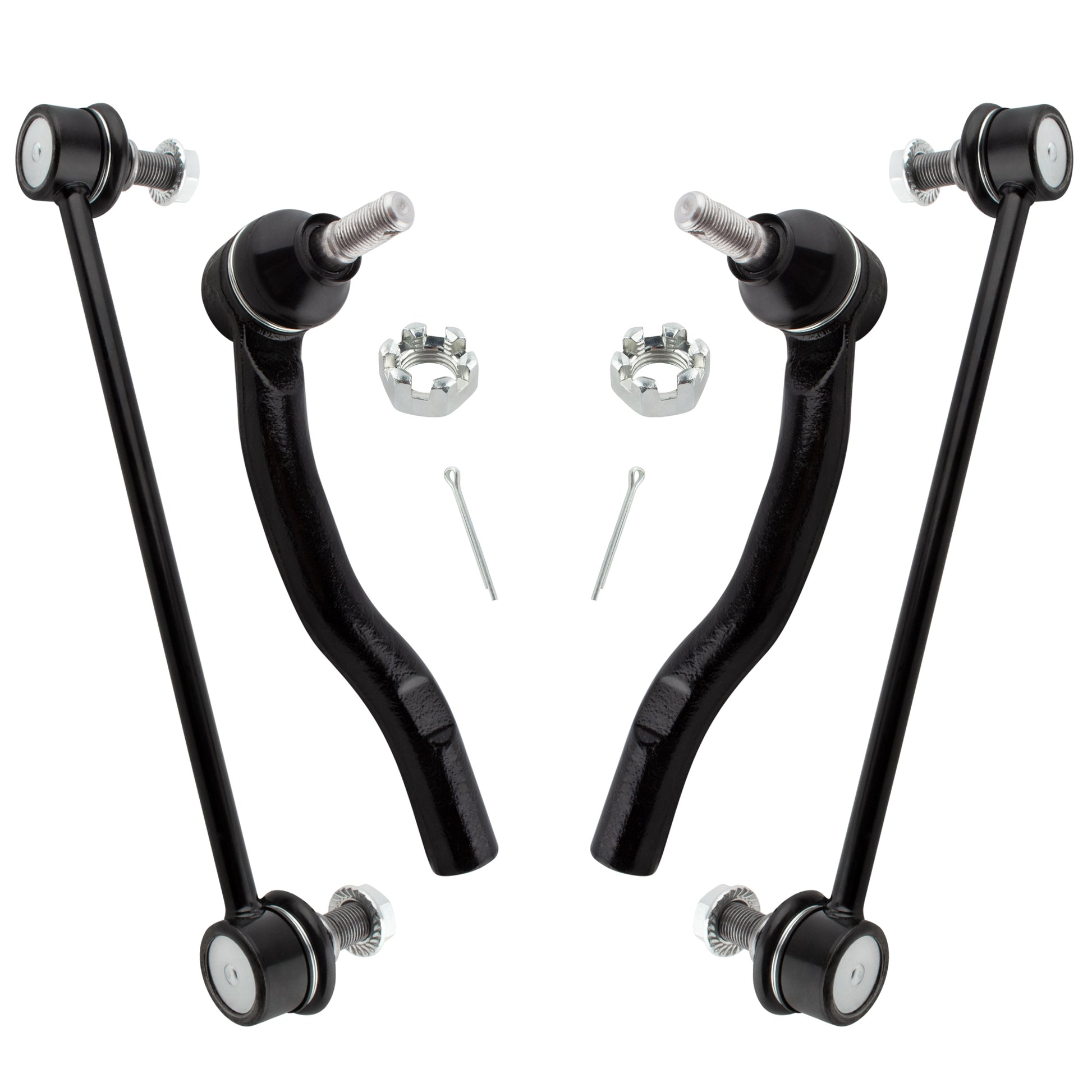BOXI 4pcs Front Sway Bar End Links Outer Tie Rods Fit for Toyota Camry 2007 2008 2009 2010 2011