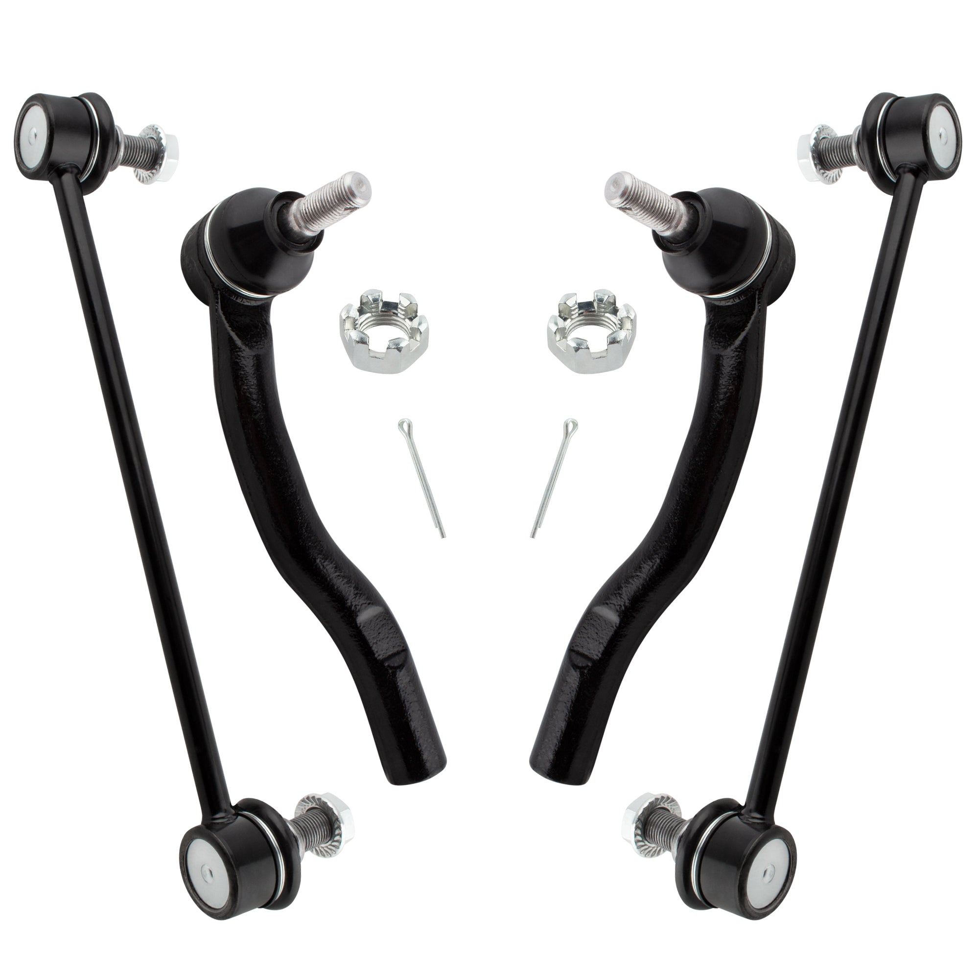 BOXI 4pcs Front Sway Bar End Links Outer Tie Rods Fit for Toyota Camry 2007 2008 2009 2010 2011