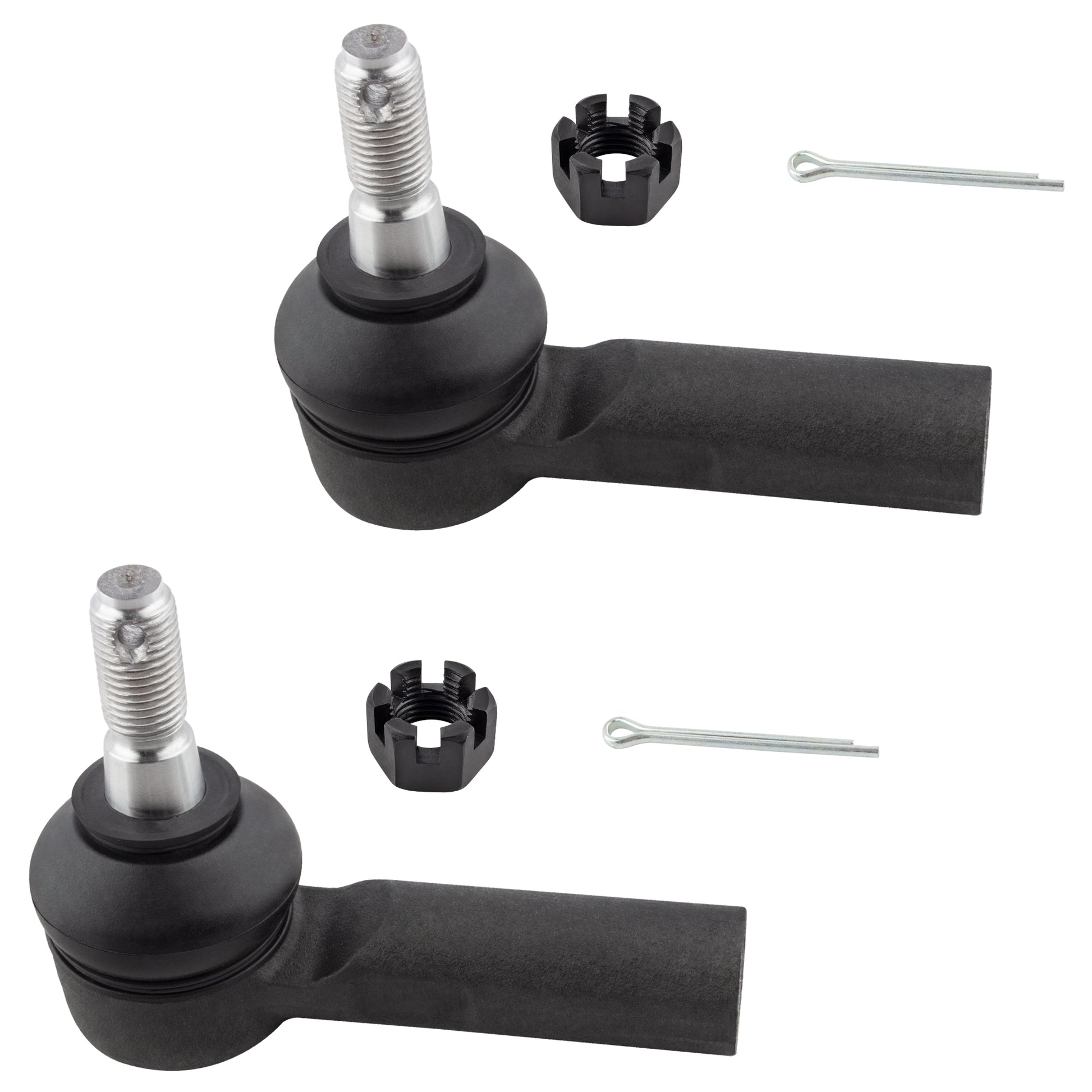 BOXI 2pcs Front Outer Tie Rod Ends Fit for Pontiac Vibe 2003 2004 2005 2006 2007 2008