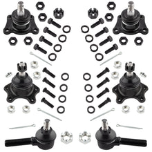 BOXI 6pc K9482 K9519 ES2376 Front Upper Lower Ball Joints and Outer Tie Rod End Kit for Toyota
