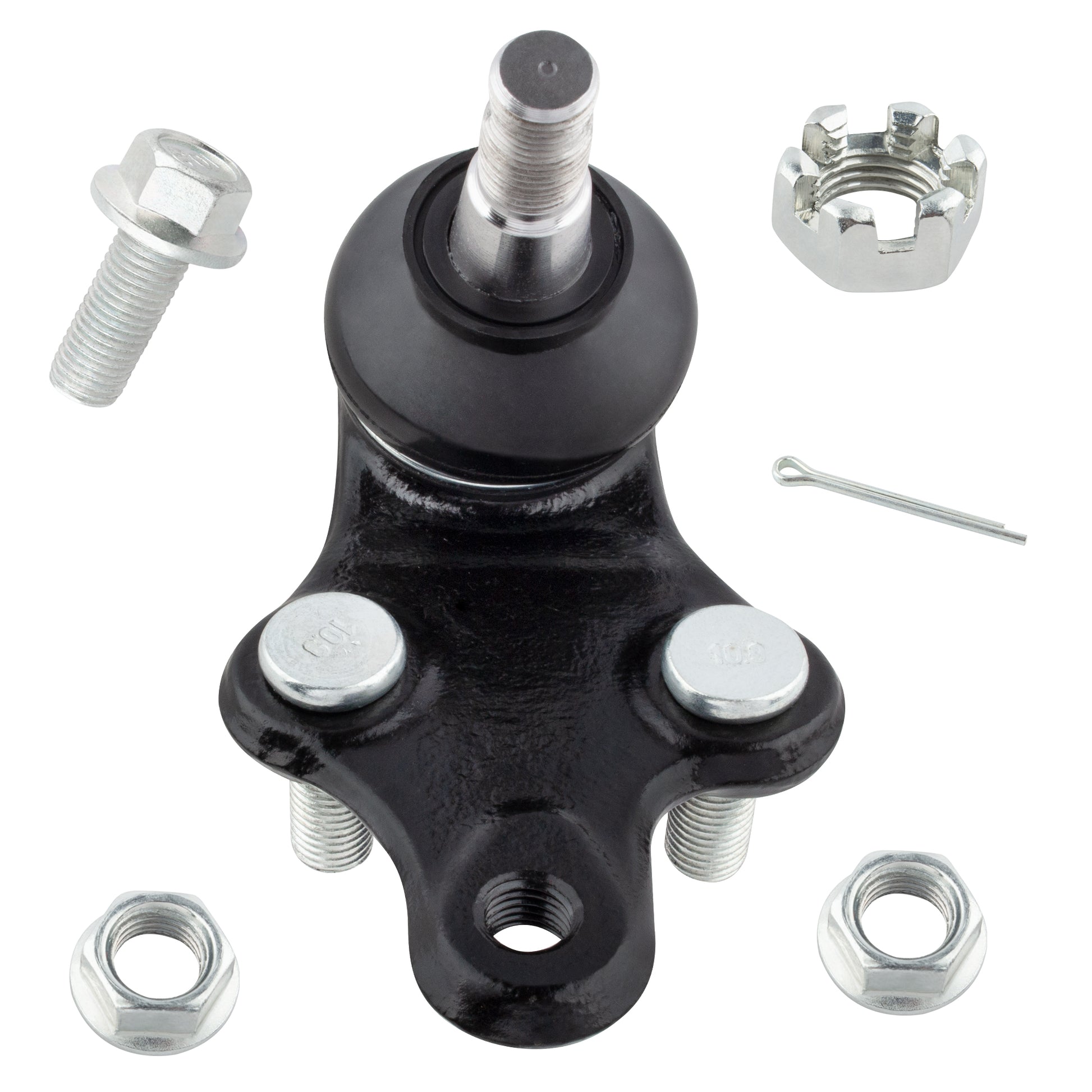 BOXI 4pcs Front Lower Ball joints Outer Tie Rods Fit for Toyota Paseo 1992 1993 1994 1995 1996 1997 — product photo 4