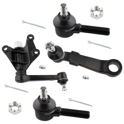 BOXI (Set of 4) Front Outer Tie Rod End + Pitman Arm + Idler Arm fit for Toyota 4Runner 1991 — product photo 4