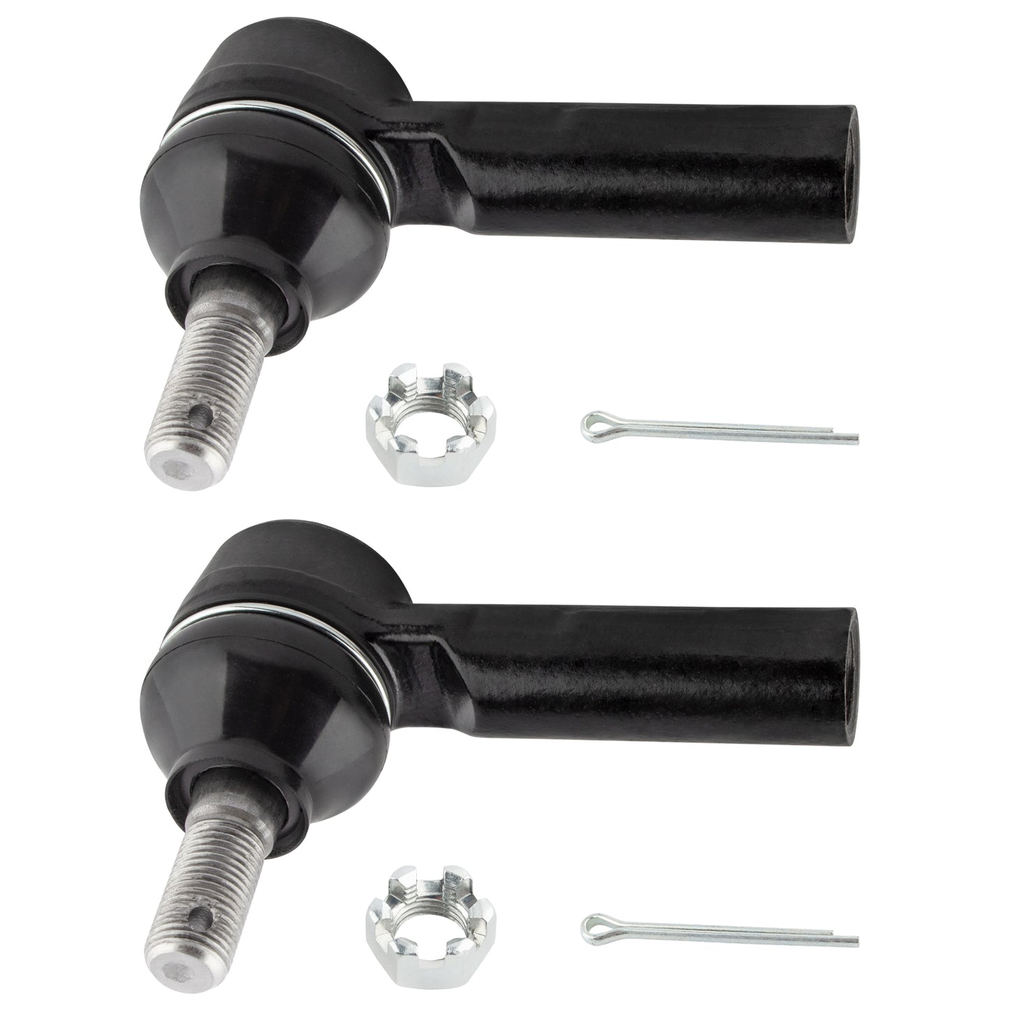 BOXI 2pcs Front Outer Tie Rod End Links Fit for Chevy Nova 1985-88 — product photo 2