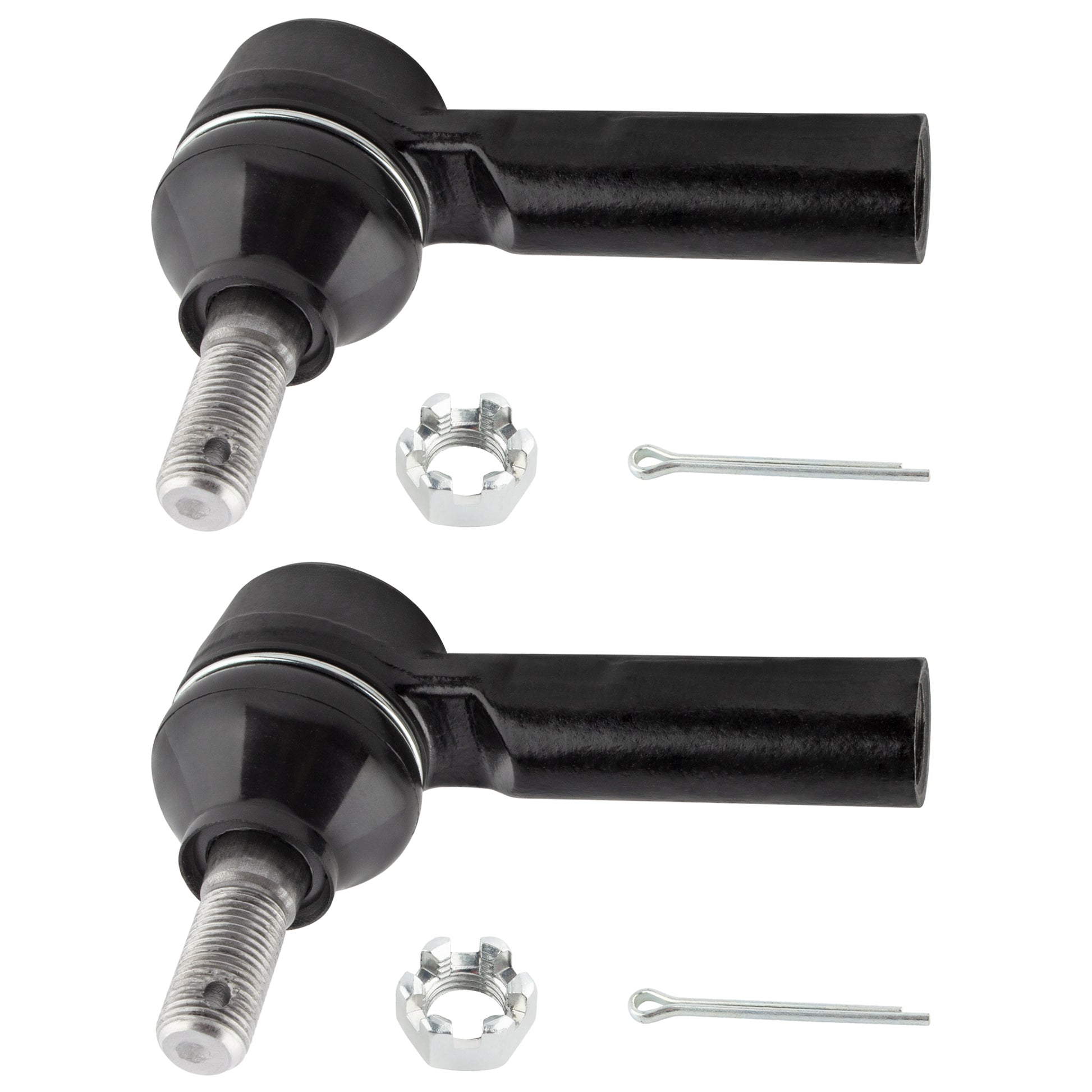 BOXI 2pcs Front Outer Tie Rod End Links Fit for Chevy Nova 1985-88 — product photo 2