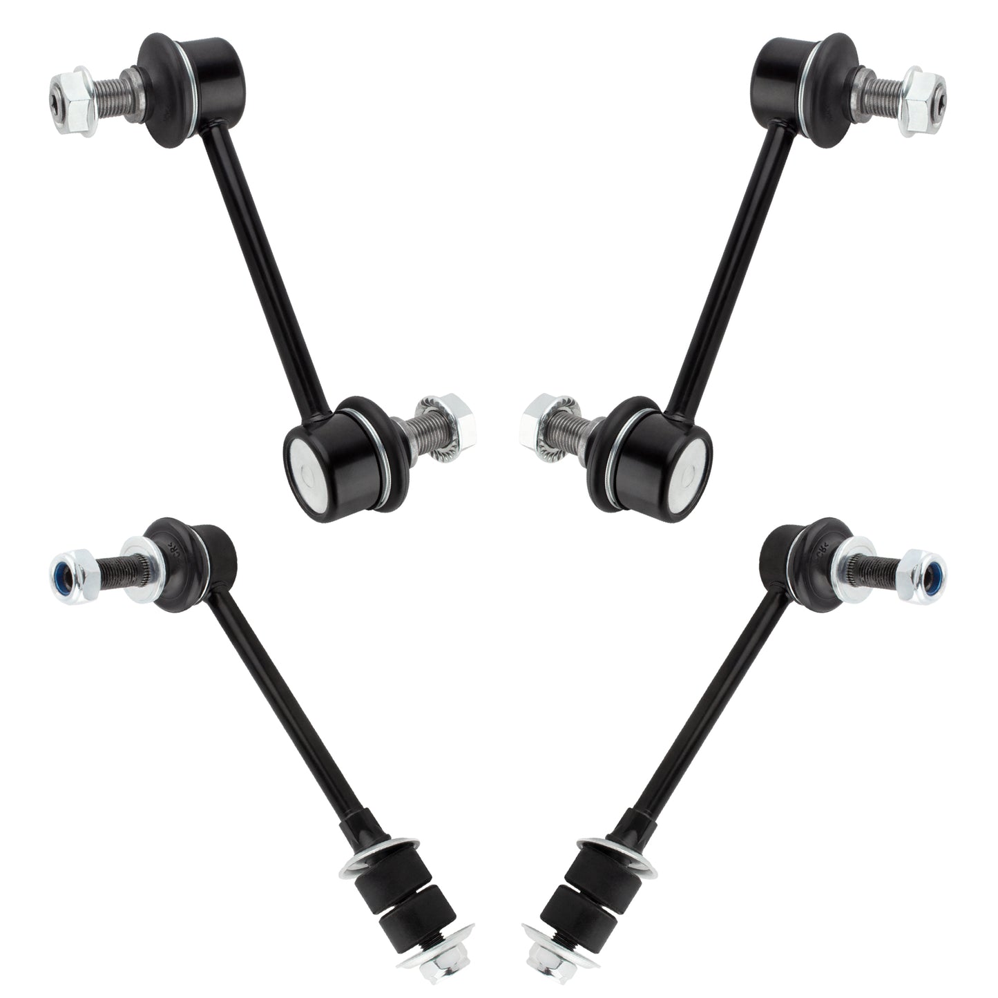 BOXI (Set of 4) Front and Rear Sway Bar End Links fit for Toyota Sequoia 2001 2002 2003 2004 2005